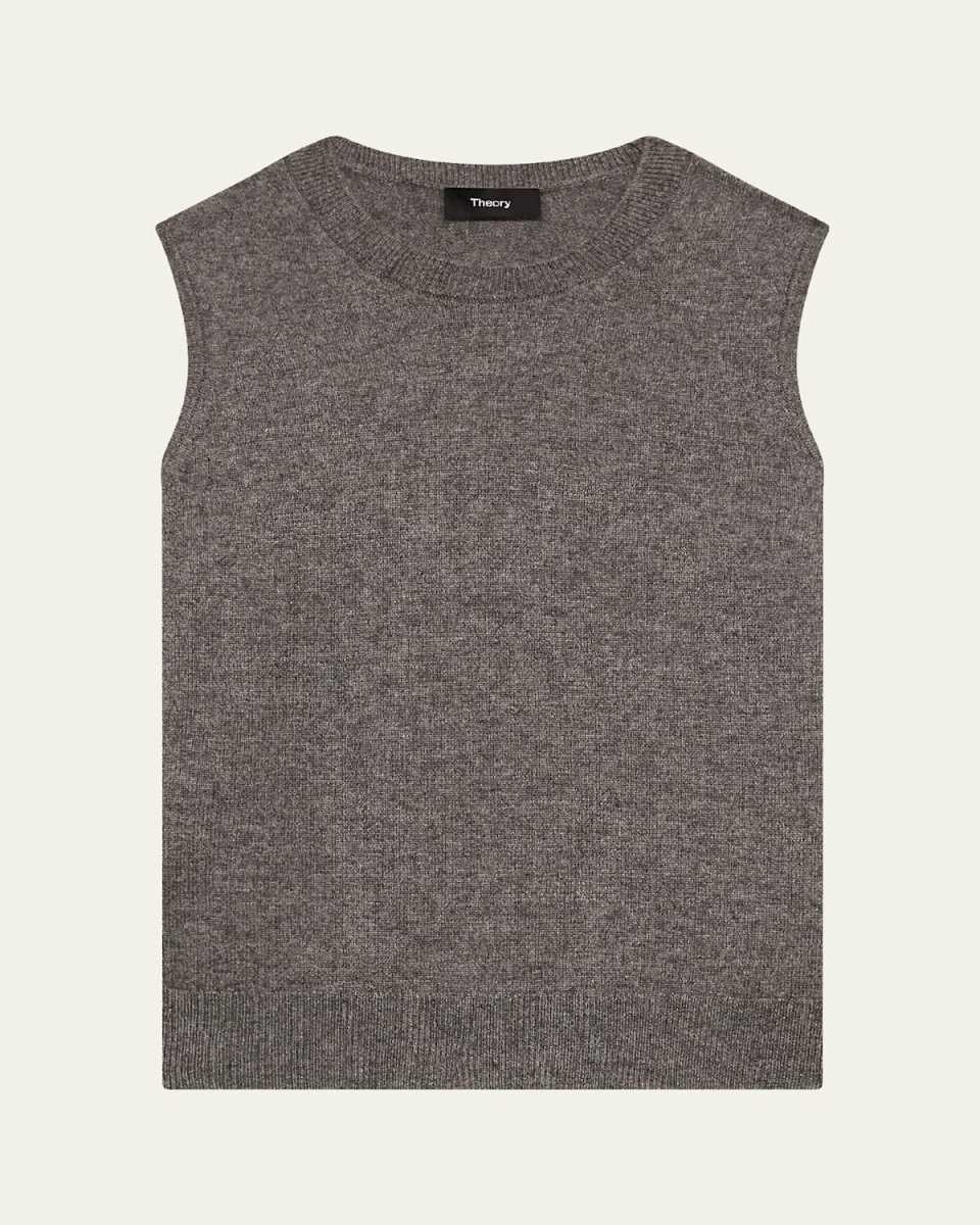 Cashmere Knit Shell Top